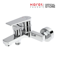 Karat Faucet ก๊อกผสมอ่างอาบน้ำแบบก้านโยกติดผนัง สำหรับฝักบัวสายอ่อน รุ่น KF-76-720-50