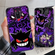 Samsung A8 2018 / A8 Plus / A8+ Mini Anime Pokemon Gengar Graffiti Case Hot trend
