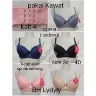 Bra Wear Wire Cup B (Medium) N 654/479A size 34-40 Straps Removable BRA Teenage Adult Lingerie