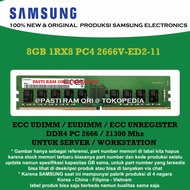 RAM SERVER HP ML 30 G10 DDR4 8GB PC 2666 / 21300 Mhz ECC DIMM SAMSUNG