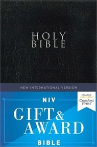 4389.Holy Bible ― Niv, Gift and Award Bible, Leather-look, Black, Red Letter Edition