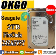 SSHD (ฮาร์ดดิสก์ไฮบริด) SEAGATE FIRECUDA 2 TB 8GB MLC NAND SATA3 (ST2000DX002)