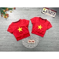 Star Crochet Shirt 4-Way Stretch Elastic Gym Yoga Shirt Code ATC01