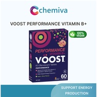 [Fast Shipping] VOOST Performance Vitamin B+ Apple + Berry Effervescent Vitamin (Vegan-friendly) 20 