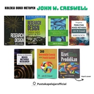 METOPEN Book Collection. JOHN. W CRESWELL Research 3rd & 4th EditionDesign Qualitative Research and 