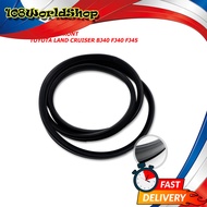 ยางกระจกหน้า สีดำ Front Toyota ขนาด 3.5x145x2 จำนวน 1 Piece Land Cruiser FJ42 FJ40 BJ40 FJ45 BJ43 H