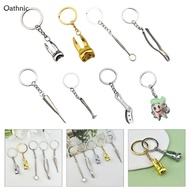 Oathnic Portable Sturdy Zinc Alloy Tooth Model Keychain Great for Dental Exhibitions and Oral Health