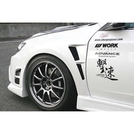 Subaru Impreza B8 V9 STI WRX chargespeed front fender replacement part charge speed bodykit body kit