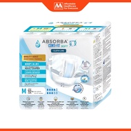 Absorba Conti-Fit Soft Adult Diapers Size M 10's (80-120cm / 31-47 inches)