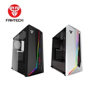 Fantech Cg71 Mid Tower Pc Case RGB Pulse Aura Sync Mystic Light RGB Fusion Case White Black