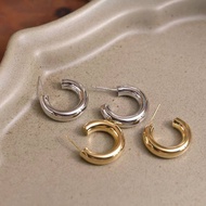 ✨LULU✨ Hooppe Silver925 needle (MA-005)- ต่างหู ก้านเงิน(S925)