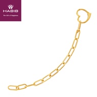 HABIB Oro Italia 916 Graffetta Yellow Gold Bracelet GW38110521