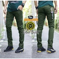 Original cihno fifteen denim Slimpit trousers
