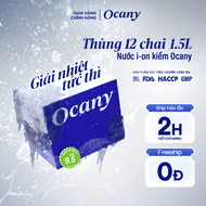 Nước uống ion kiềm Ocany 1500ml thùng 12 chai