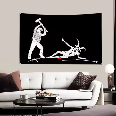 3x5 Ft Pirate Forward Observations Group Flag Polyester Digital Printing Banner for Wall Art Out Doo