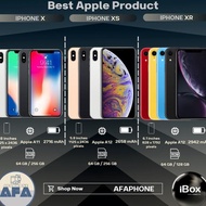 Apple iPhone X | XR | XS 64GB 128GB 256GB Second Original Resmi iBox