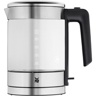 WMF 1.0L Glass Electric Kettle One-Handed Lid Opening Washable Limescale Filter 4-Minute Boil Dry Pr