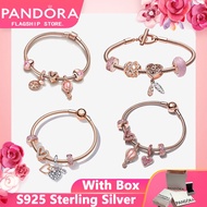 Authentic Pandora 925 Silver Bracelet Original Gift for Women Couples with Box bracelet with meaning