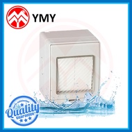 Waterproof Outdoor Electrical 2 Gang 1 Way Switch Wall Mount IP55 Light Switch