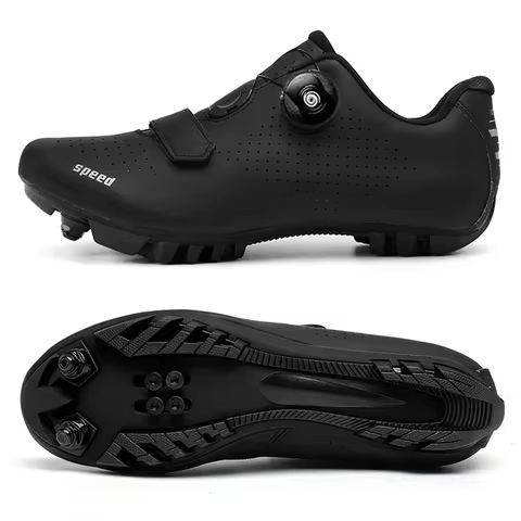 Unisex Mtb Shoes Zapatillas Ciclismo MTB Men Cycling Sneaker Shoes with Men Cleat Mountain Bike Wome