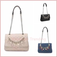 ❐Guess Handbag Chain Lingge Bag Women Pendant Sling