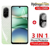 3 in 1 Hydrogel For Xiaomi Poco C71 C 71 PocoPhone C71 PocoC71 PocoPhoneC71 Front Back Soft Screen P