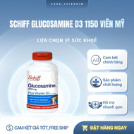 Thuốc bổ xương khớp Schiff Glucosamine 2000mg (Schiff Glucosamine 2000mg Plus Vitamin D3)