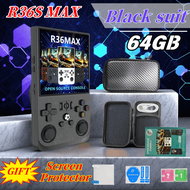 R36s Retro คอนโซลเกมมือถือ 4.0 นิ้วหน้าจอ IPS แบบพกพา 64/128GB เครื่องเล่นวิดีโอเปิดแหล่ง Game Conso