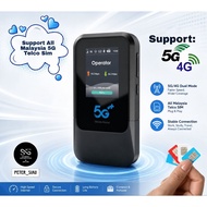 5G/4G- Pocket mifi modem M52(Free Malaysia 5G Sim)