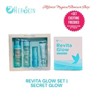 HERSKIN BY KM KAT MELENDEZ | SECRET GLOW MAINTENANCE | REVITAGLOW SKIN RESCUE SET