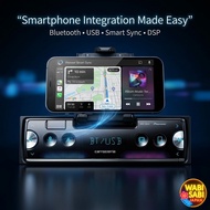Pioneer MVH-7500SC 1DIN Bluetooth Car Audio USB AUX DSP FLAC Player Smartphone