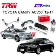 TRW Lower Arm Set Toyota CAMRY ACV50 '12-17 Ball Joint Tie Rod End Rack Front &amp; Rear