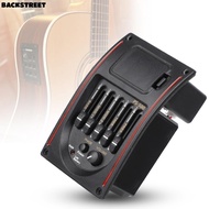 BACKSTREET ​Guitar Preamp EQ​, EQ PS-500 ​LCD Display​ ​Acoustic Guitar Pickup, Convenient ​For Acou