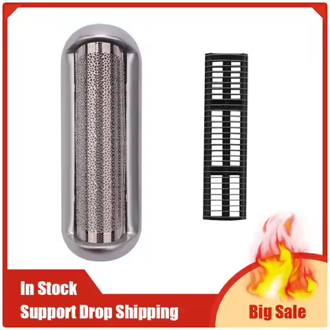 Replacement Shaver Foil And Cutter Fits Braun Cruzer 5S P40 P50 P60 P70 P80 P90 M30 M60 M90 550 555 