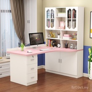 Small Apartment Learning Integrated Solid Wood Combination Household Computer Student Bookshelf a9l 