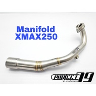 Project79 XMAX 250 Exhaust Full System Stainless Steel Yamaha Ekzos Long Slip On Tabung Muffler Xmax