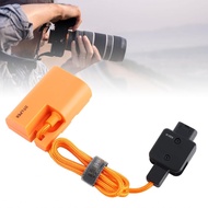 COMETX DT-LPE6 D-Tap to LP-E6NH Dummy Battery with Braided Wire DC Coupler Accessory for CA-Non R/R5