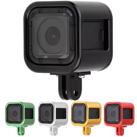Aluminium Alloy Shell Protective Cover Metal Cage for GoPro Hero5/4 Session Sports Camera Parts