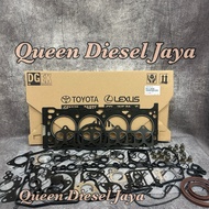 Overhaul Engine Gasket / Packing Fullset / Gasket Set / Gasket Full Set Toyota Hilux Revo / Innova R
