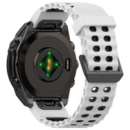 Garmin Enduro 3 2 D2 Delta PX Silicone Strap 22mm 26mm Quick Buckle Soft Durable