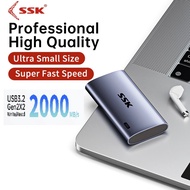 SSK 2000MB/s SSD 2TB External Portable SSD 1TB USB C SSD 4TB External Solid State Drive SSD