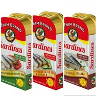 AYAM BRAND Sardines in 3 Irresistible Flavors 三种美味口味沙丁鱼 (120GM)