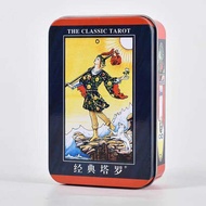 Classic Tarot Cards Authentic Waite-Tarot Taluo Cards Tarot Waite Tarot Iron Box Portable