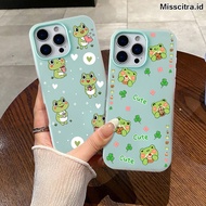 CASE CASING JELLY COLOR 2 IN 1 CUTE LOVE FROG FOR REALME 5 5i 5S 7i 14 15T C11 C12 C15 C17 C20 C21Y 
