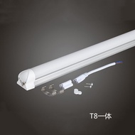 Double-Row Lamp Tube T8 LED 0.6 M 1.2 M Bracket Integrated LED Lamp Tube Transformation Fluorescent 