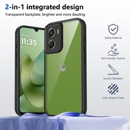 Motorola G06 Power Case Hybrid Transparent Cover