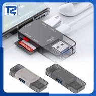 Card Reader Kinonli 7in1 USB 3.0 Type-C OTG Memory Card Adapter Micro SD TF A-03