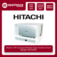 Hitachi 1HP Compact Window Type Full DC Inverter Aircon RA10HSVC