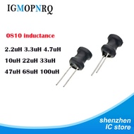 10pcs Unshielded Wirewound DIP power Inductor (8*10mm) 2.2uH 3.3uH 4.7uH 10uH 22uH 33uH 47uH 68uH 10