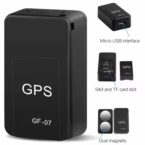 GF07 Magnetic Mini Car Tracker GPS Real Time Tracking Locator Device Magnetic GPS Tracker Real-time 